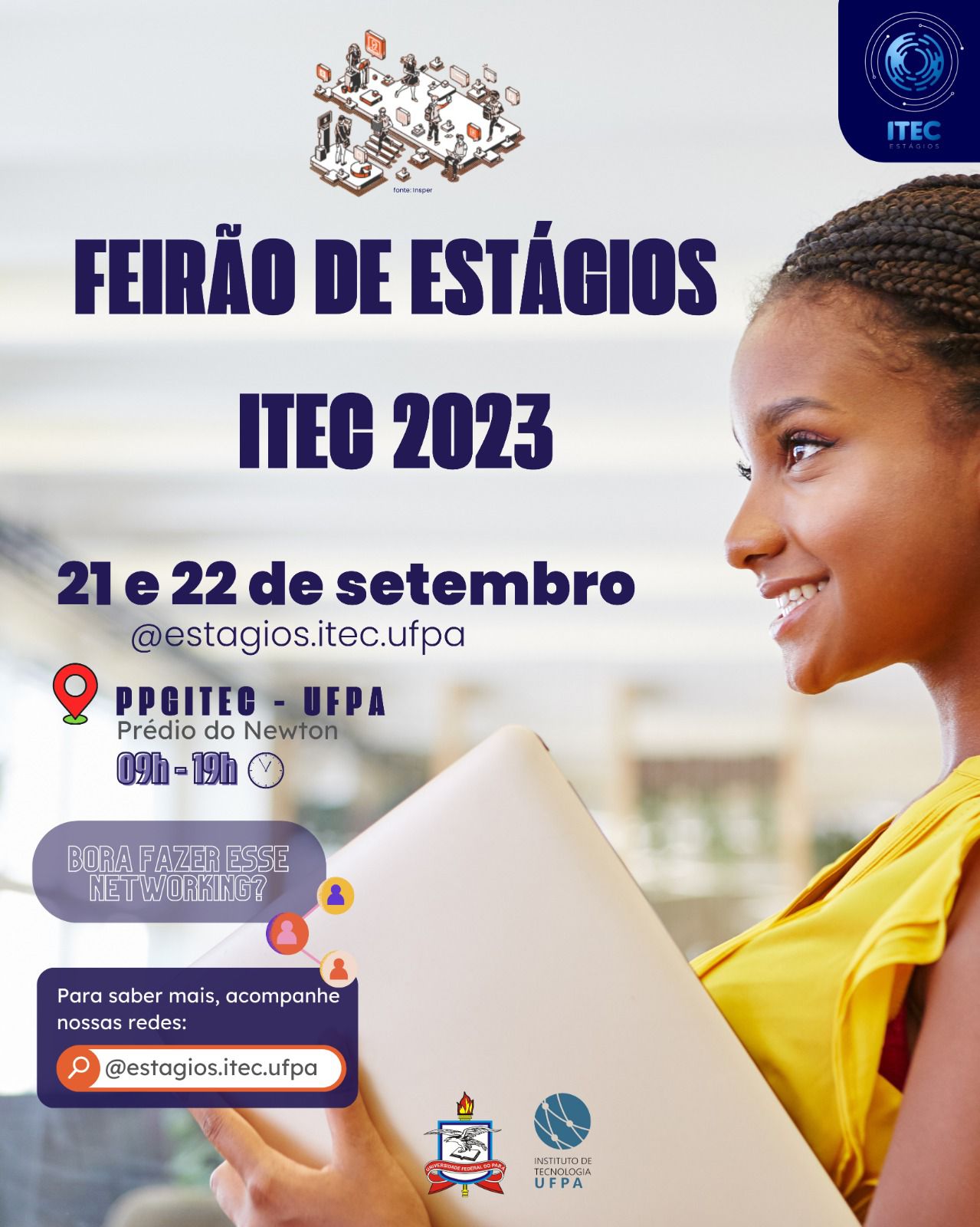 Feirão de Estágios ITEC/UFPA 2023