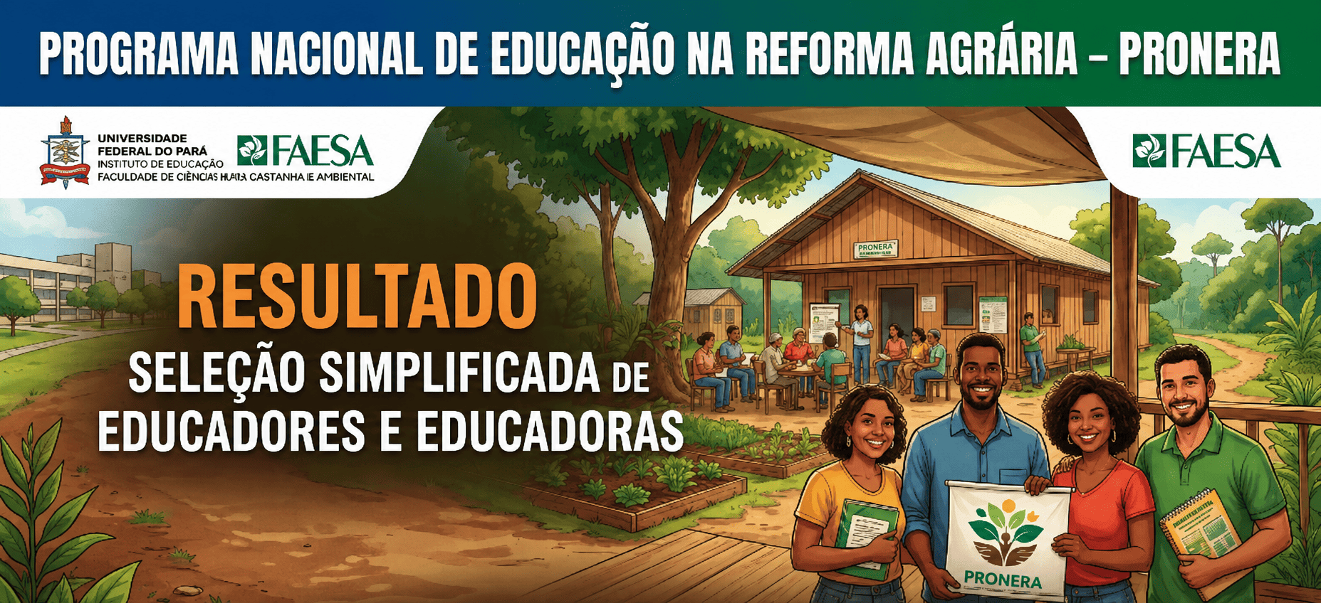 RESULTADO DA SELEÇÃO DE EDUCADORES - PRONERA 